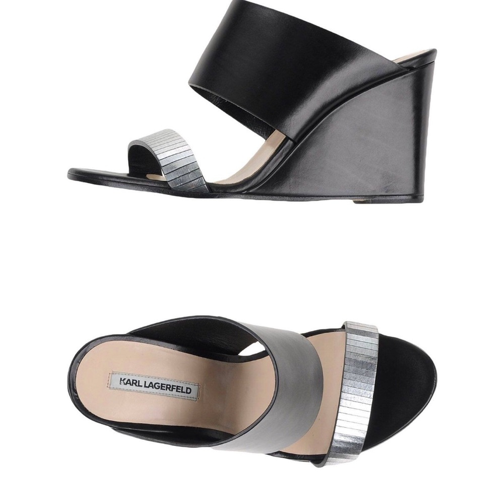 🔥Karl Lagerfeld Wedge Sandals